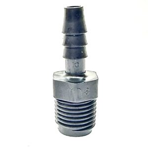 3-614 Male Connector, 1/4" x 1/4"
