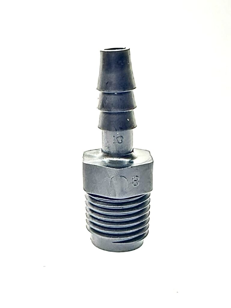 3-614 Male Connector, 1/4" x 1/4"