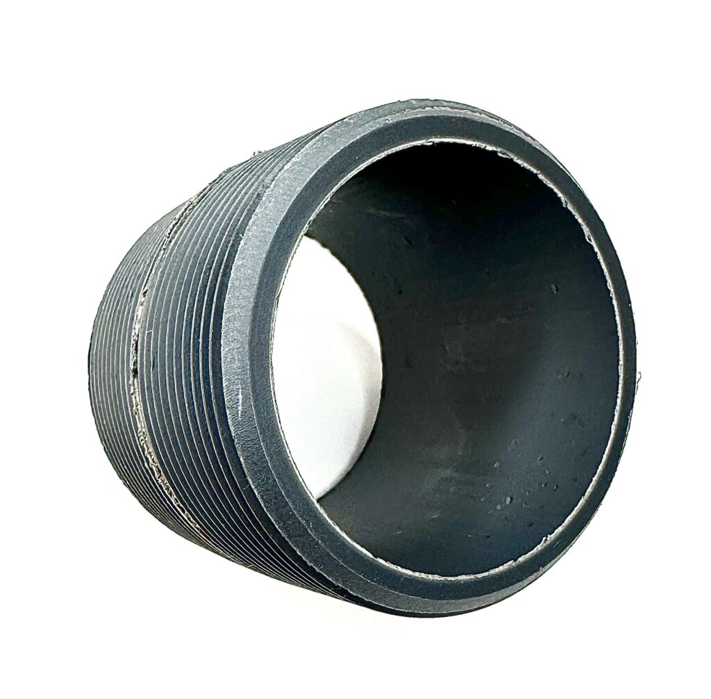 3-682 PVC Nipple 2" x 2" for filler neck