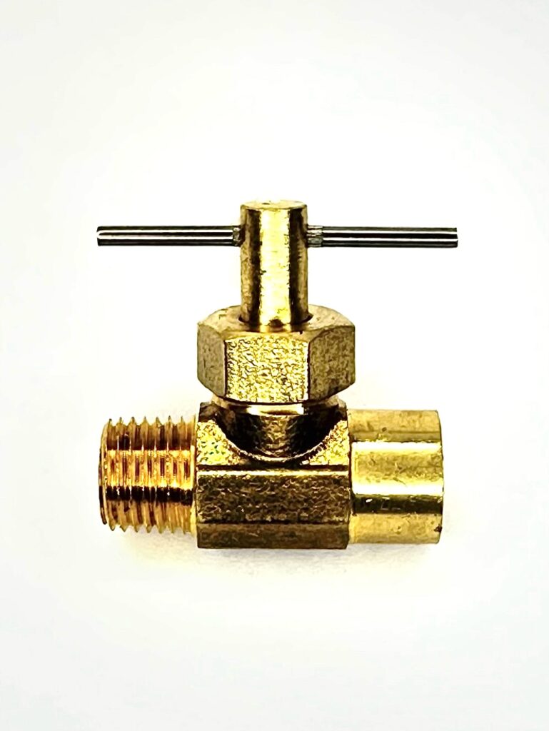 4-121 Needle Valve, 1/4" Brass